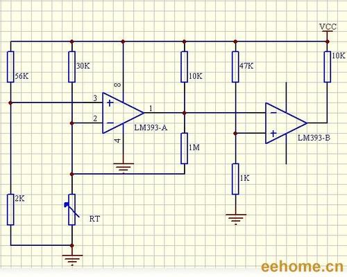 lm393电压比较器电路