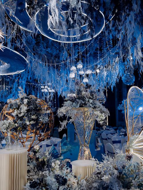 盘锦婚礼#盘锦婚庆#蓝色梦幻婚礼现场_婚礼_盘锦_婚庆