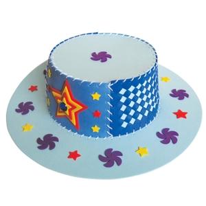 儿童动手diy材料包编织帽 幼儿园宝宝手工制作eva帽子太阳帽