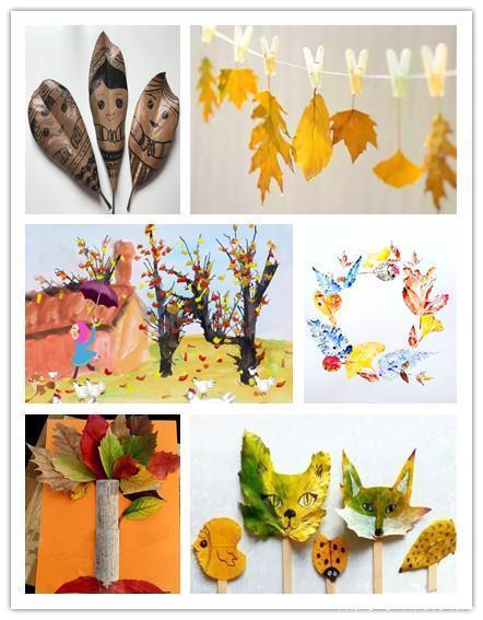 65款幼儿园秋天创意手工,简单有趣效果棒,老师家长为