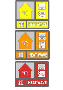 怎样识别高温预警信号