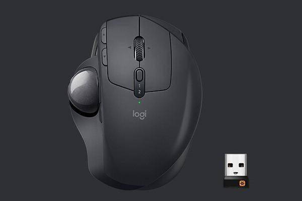 罗技mx ergo 无线轨迹球鼠标
