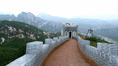 哇!清凉谷玻璃栈道水晶长城免费啦