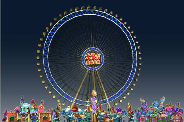 汉中新地标摩天轮将建成,悬赏三万征名!