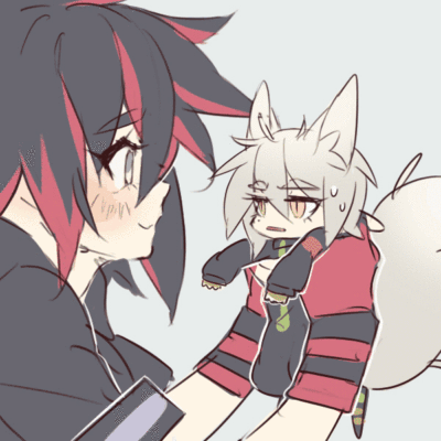 凹凸世界aotu莱娜鬼狐天冲gif