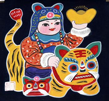 现代民间绘画艺术 2011-04-24