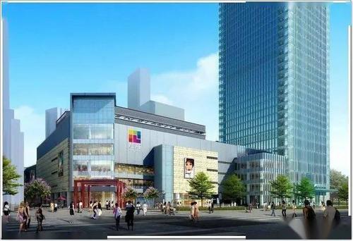 深圳华强北九方购物中心效果图