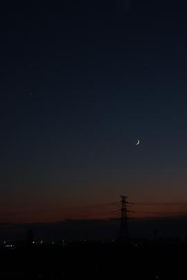 金星伴月附拍摄参数
