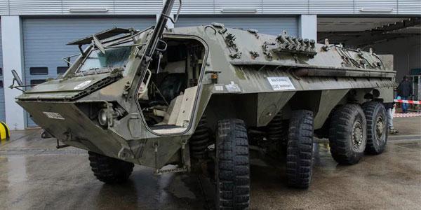 德国狐式88装甲车样车神秘现身