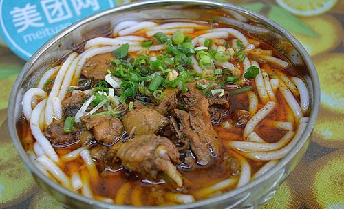 传统鸡肉米线