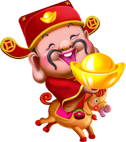 财神卡通可爱头像图片