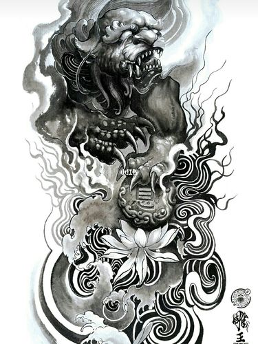 纹身图案,最新纹身图案.新_纹身_唐狮怎么样_美妆_彩妆