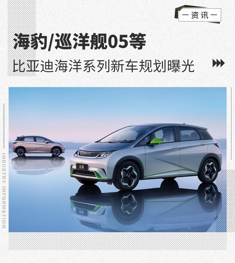 网通社从中获悉,2022年,比亚迪将推出海豹,海鸥(暂定名),海狮(暂定名)