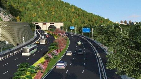 好消息福州市福马路鼓山隧道实现双线贯通