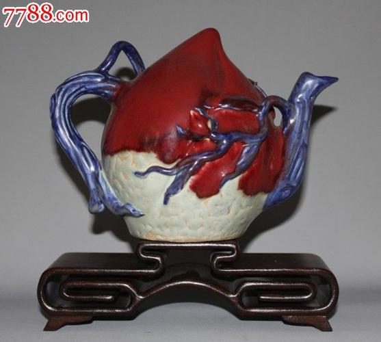 福建会馆游长子造福寿倒灌执壶(传世)