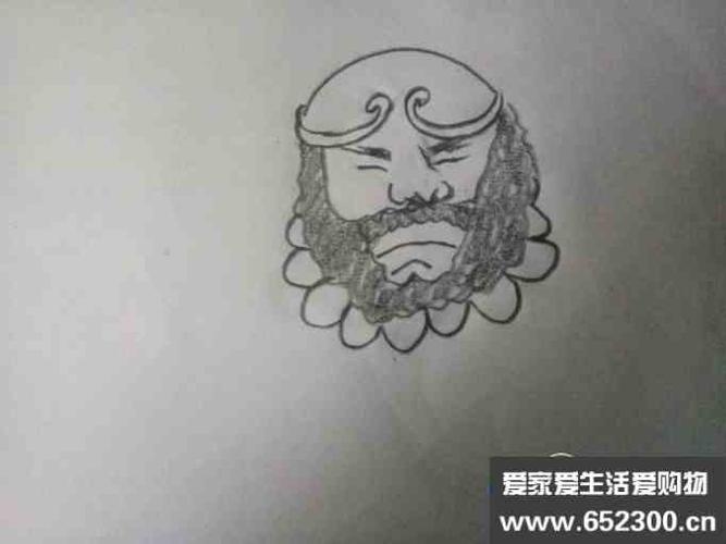 简笔画卡通人物沙和尚