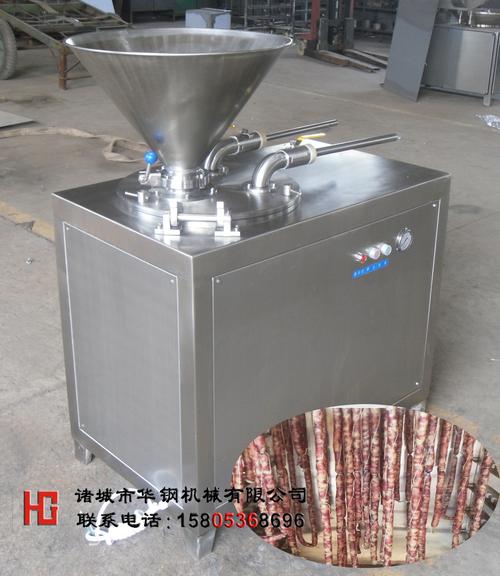 供应不锈钢灌香肠腊肠的机器