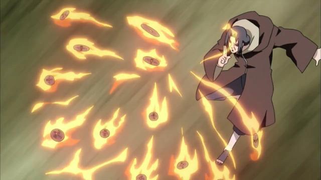 原创宇智波一族最拿手的火遁术,鼬神是凤仙花爪红,斑爷则是豪火灭却