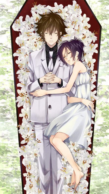 帮找一张家庭教师2796的同人图,十年后纲吉睡在棺材里