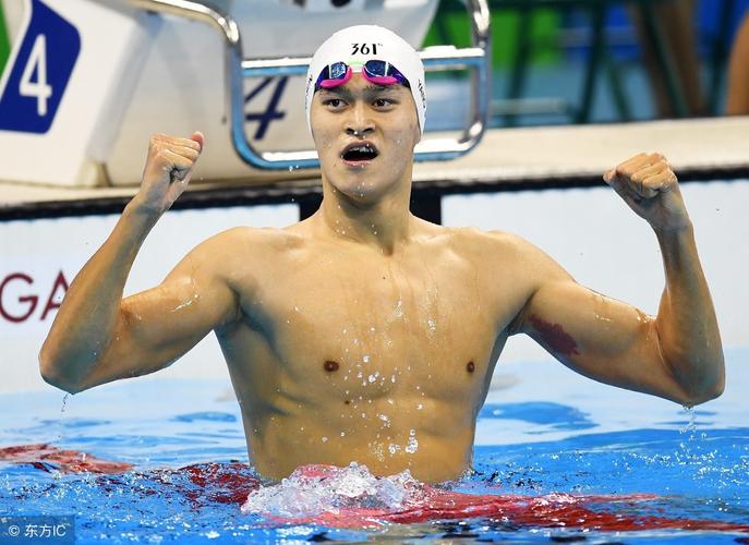 中国男子游泳队运动员:孙杨