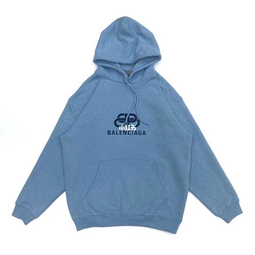 巴黎世家蓝色卫衣_卫衣_巴黎世家怎么样_帽衫_雾霾蓝