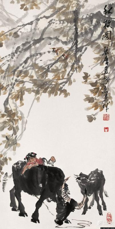 牛——张广作品欣赏 - 永远的爱 - 梦回心却累