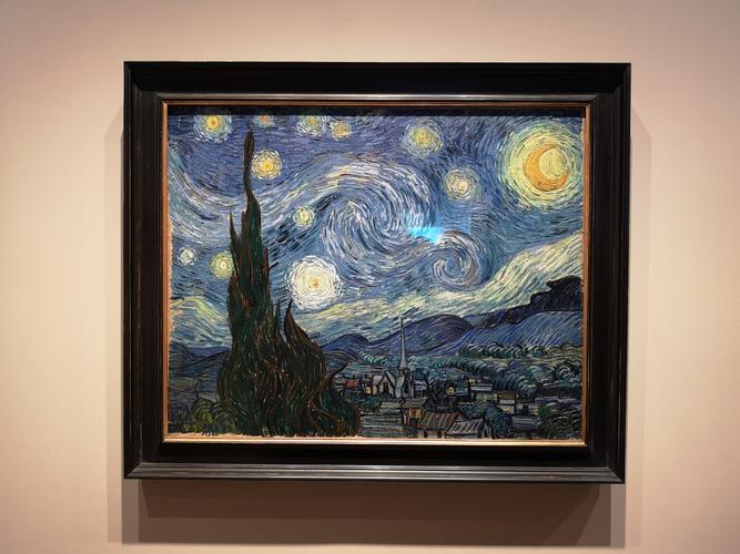 而其重要藏品比如梵高,莫奈,毕加索,达利等人的作品都在五楼.