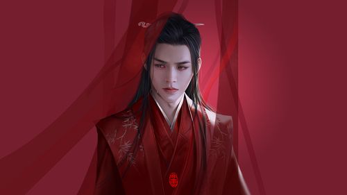 插画师非墨作品-红衣温客行