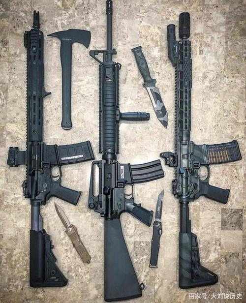 轻武器欣赏,这些主流步枪,哪个是你本命