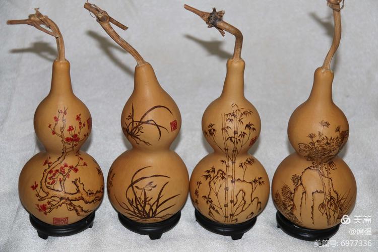 精品烙画葫芦赏析(1)