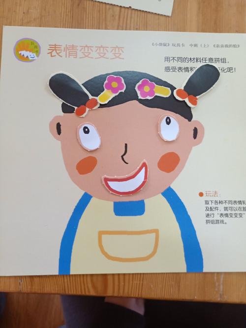 中班艺术活动:《表情变变变》