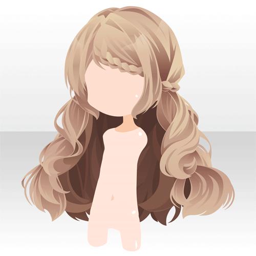 凌乱疯采集到头发的画法