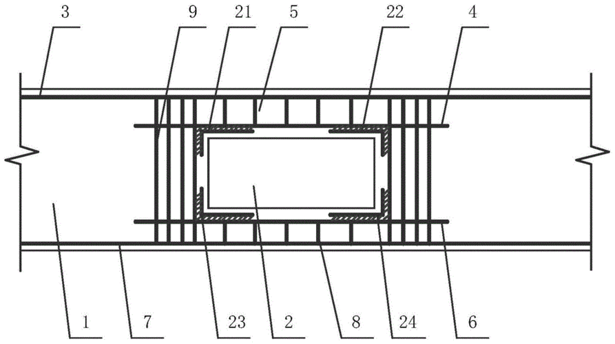 以及满足建筑使用净空的需求,施工过程中,有时需要在钢筋混凝土梁腹部