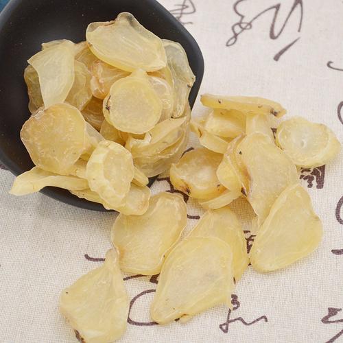 中药材炙白附片白香附子去皮蒸熟附片炮附片制附片100克