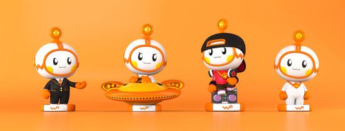 参赛作品: 中国联通沃品牌ip吉祥物形象设计