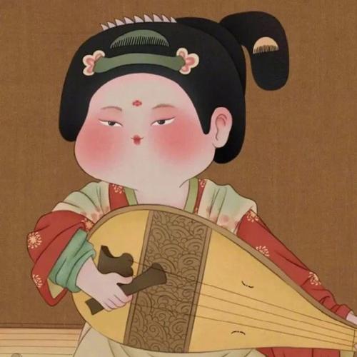 唐朝仕女图超级可爱
