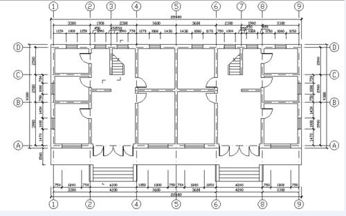 是土木工程cad基础教材最后的练习题