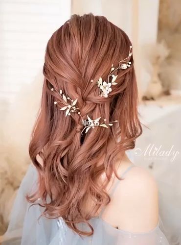 新娘散发造型集合95_新娘_发型_化妆_婚礼_新娘跟妆