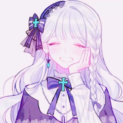 漫画唯美女生头像小清新图片大全可爱