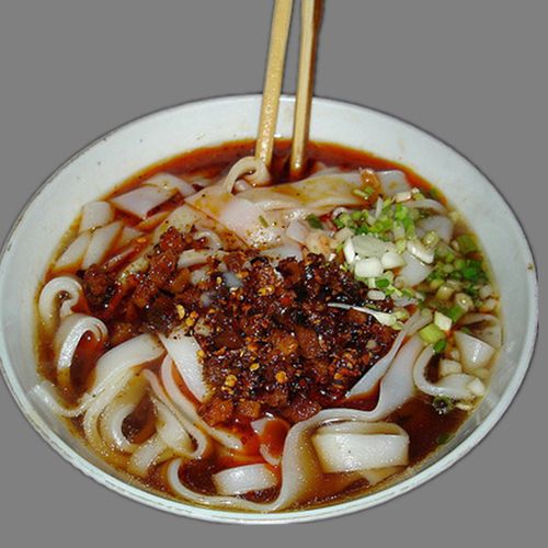 舌尖上的中国贵州特产美食贵阳羊肉粉米粉成米线干特卖盘子粉丝