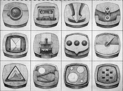 icon 临摹|图标|ui|wangjiya - 原创设计作品 - 站酷