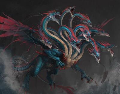 九婴是古代神兽之一.