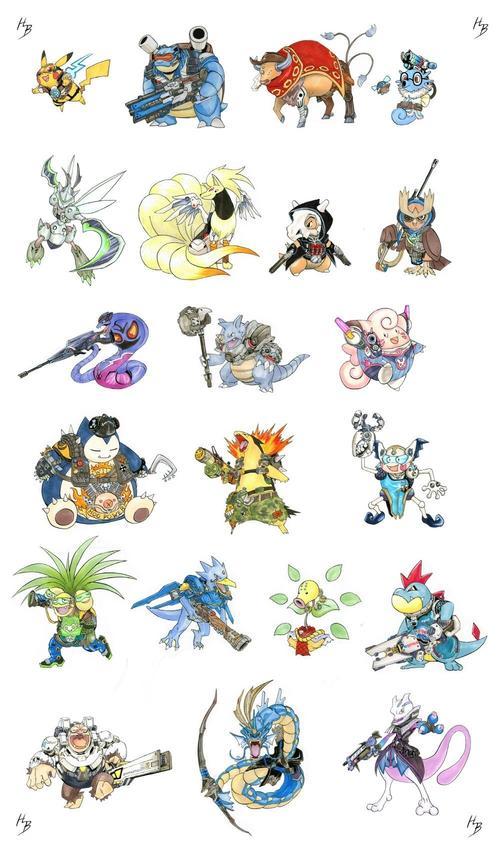 精灵宝可梦超简笔画