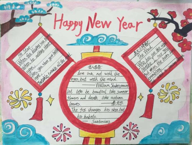 创作无极限【六年级英语手抄报展评】