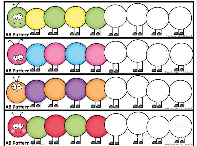 【梅朝实小附设幼儿园】停课不停学,中班微课展示——找规律