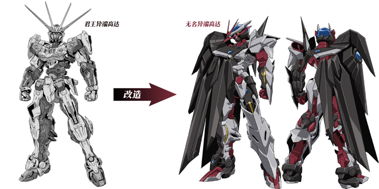 异端高达简笔画