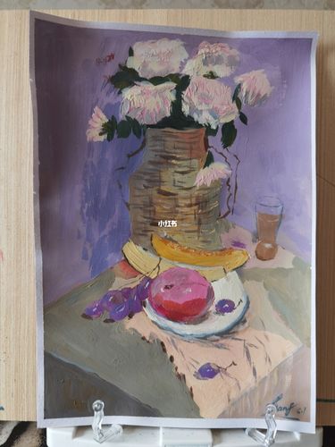 水粉色块练习_水粉色_文化_绘画