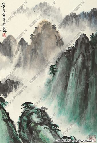 黄幻吾国画大好河山高清大图下载