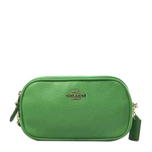 coach/蔻驰 女士绿色真皮斜挎包. 53034 ligrn