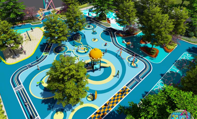 [分享]娱乐广场su资料下载